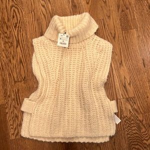Nwt zara turtleneck chunky knit sweater